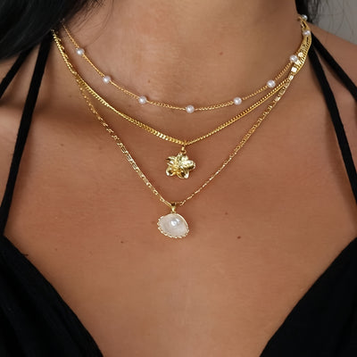 קלואי | שרשרת בסגנון חוף צרפתי בעיצוב רטרו יוקרתי