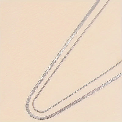 נופר | סט שרשראות נחש זהובות במראה אלגנטי ונשי