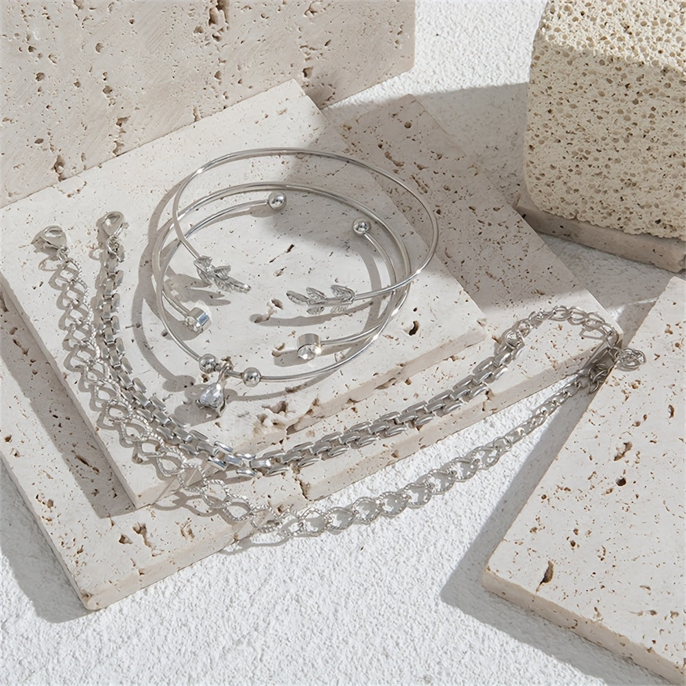 לירון | צמיד אלגנטי עם נגיעות ריינסטון וברק עדין