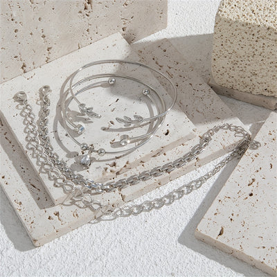 לירון | צמיד אלגנטי עם נגיעות ריינסטון וברק עדין