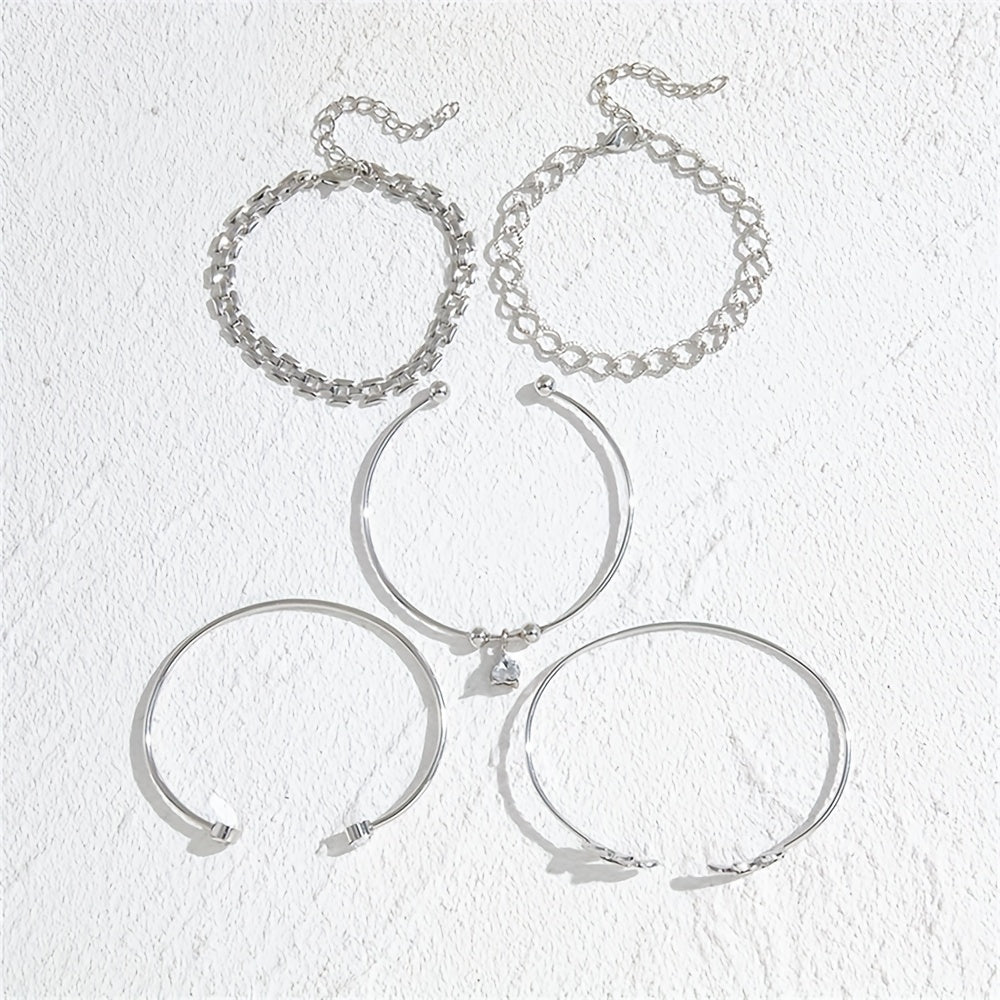 לירון | צמיד אלגנטי עם נגיעות ריינסטון וברק עדין