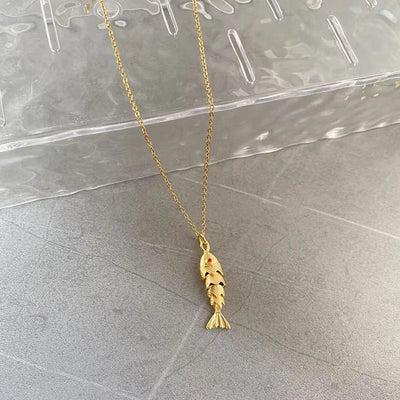 ליאן | סט 3 שרשראות דגים יפות מתנה