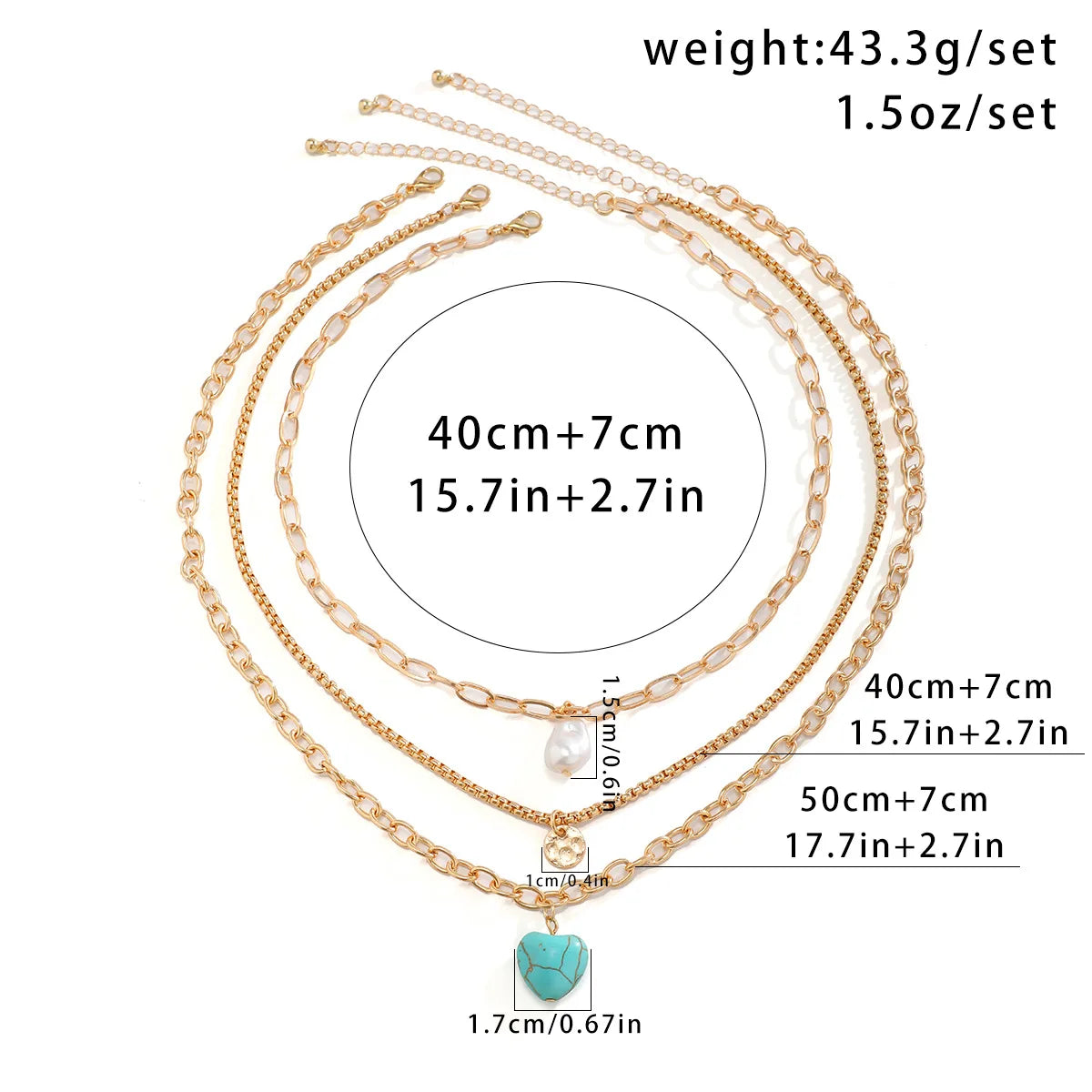 דניאל | שרשרת אבן טבעית בעיצוב יוקרתי